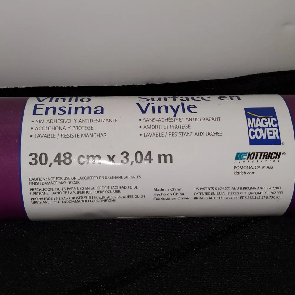 Magic Cover Vinyl Top Liner 12 in X 10 Ft NWT
